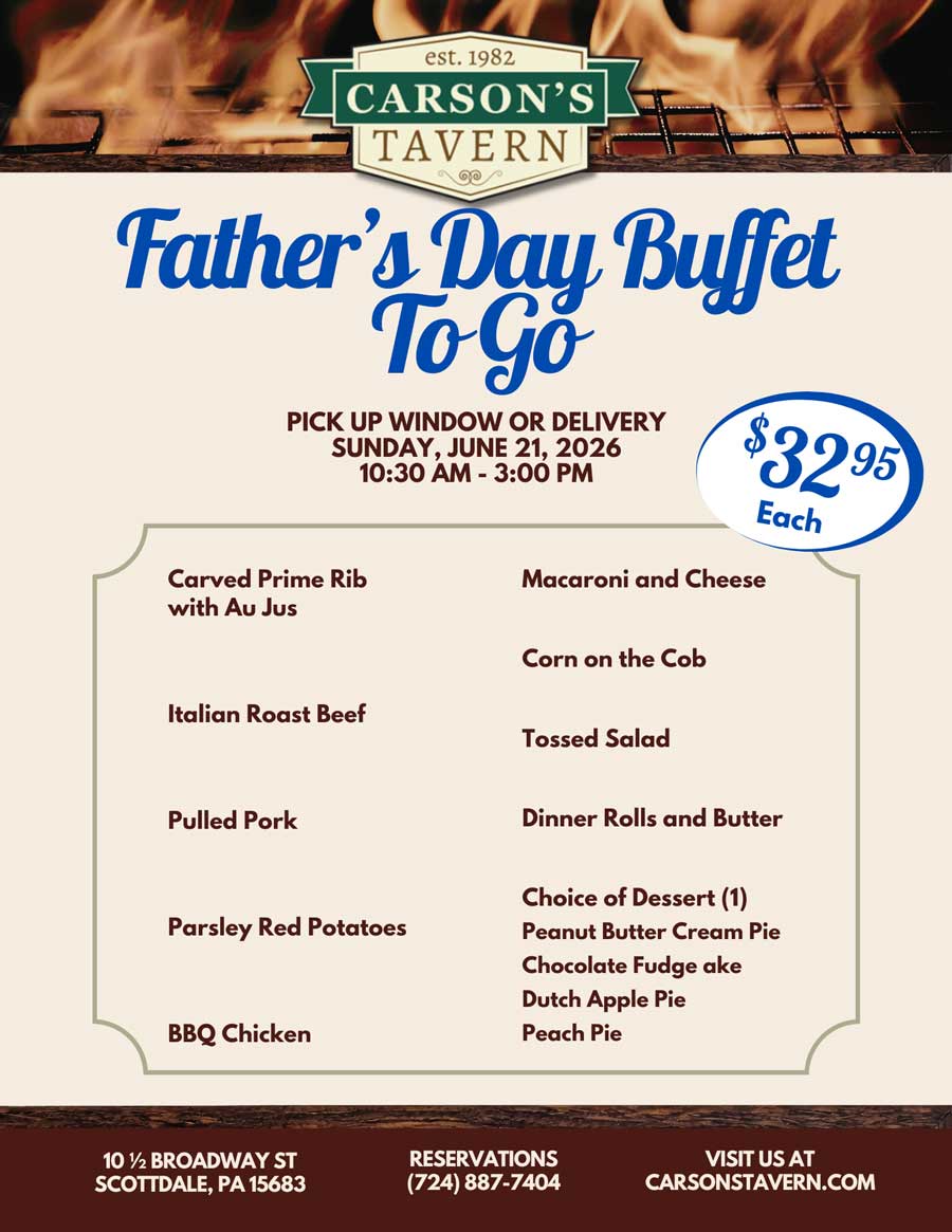 Father's Day Buffet 2026